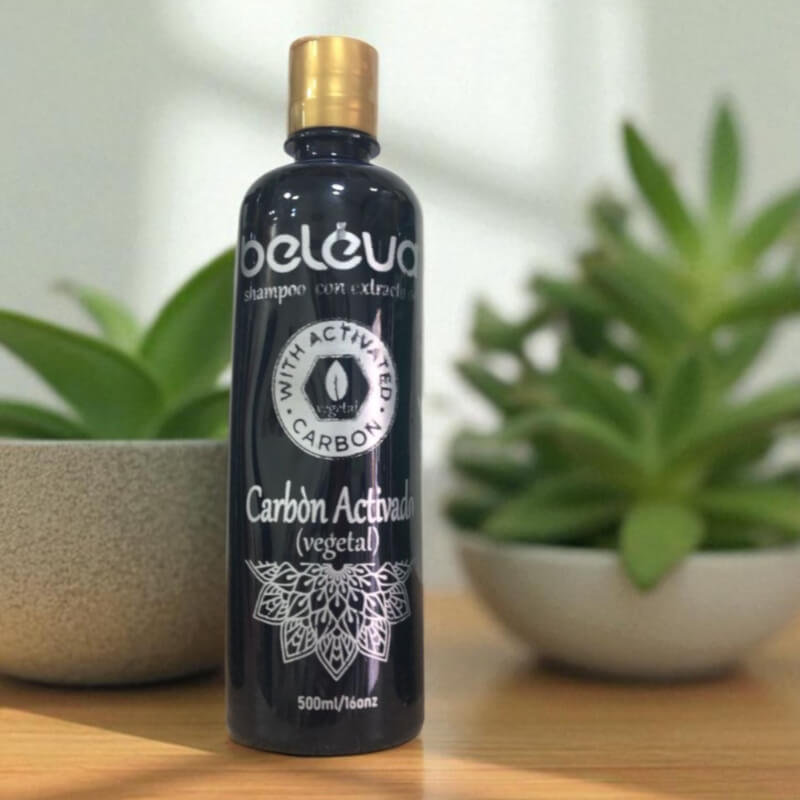 SHAMPOO CON CARBON ACTIVADO 500 ml