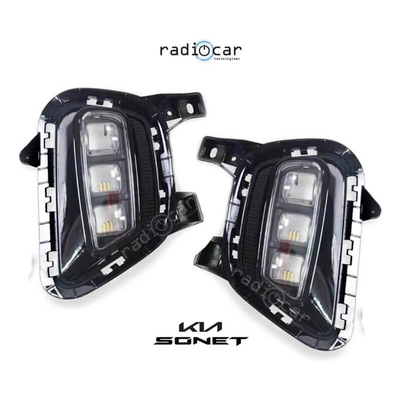 RadioCar Tecnología • Halogenos Led Neblineros Hyundai Grand I10 completo