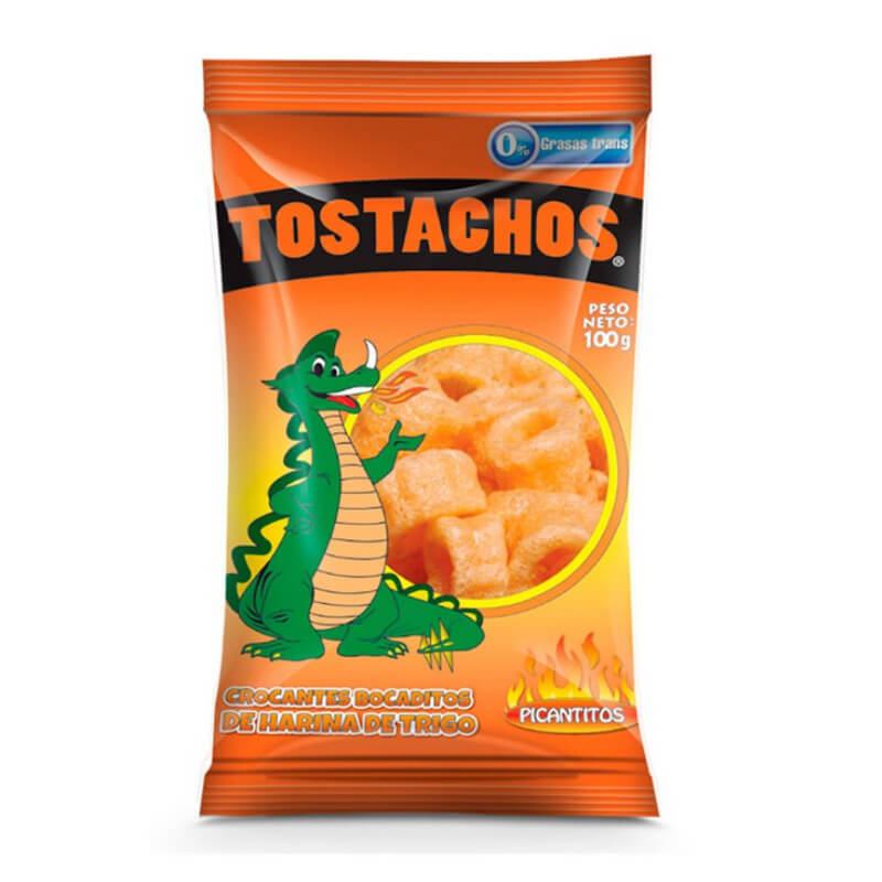 TOSTACHOS PICANTES 20G