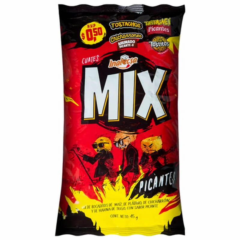 CUATE SNACKS MIX PICANTES 45 GR