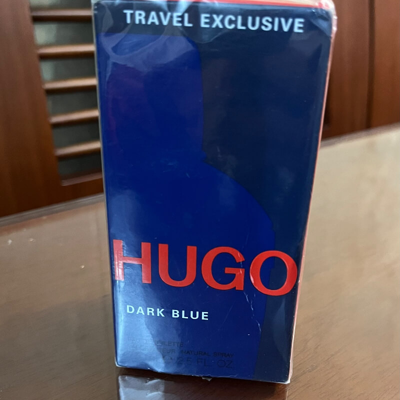 PERFUME HUGO BOSS DARK BLUE, TRAVEL EXCLUSIVE