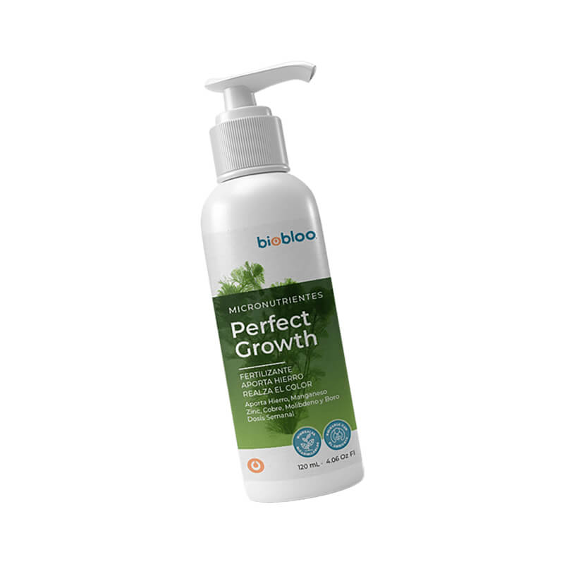 Perfect Growth 250 mL: Fertilizante libre de Nitrógeno y Fósforo para el mejor control de algas. Diseñado para acuarios con más peces y pocas plantas