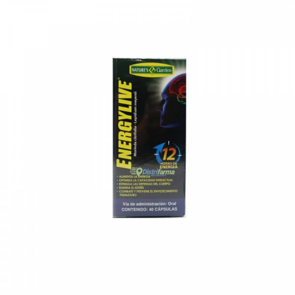 ENERGYLIVE EXT/GINSENG CAPSULAS X 40*1