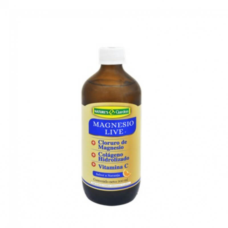 MAGNESIO LIVE CLORURO DE MAGNESIO FRASCO X 500ML