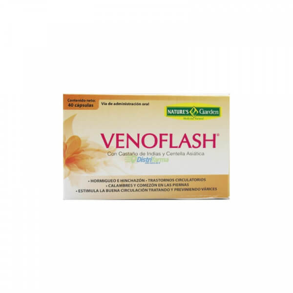 VENOFLASH CAPSULAS X 40 *1