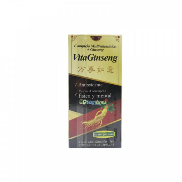 VITA GINSENG COMPLEJO B CAPSULAS FCO X 40*1