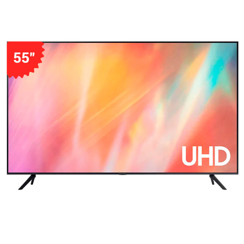 SAMSUNG UN55AU7000PCZE 55 PULG SMART TV LED UHD 4K/ HDMI/USB/WIFI