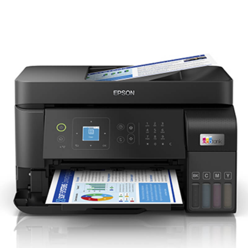 IMPRESORA EPSON L5590 MULTIFUNCION, WIFI, ETHERNET, INALÁMBRICA, VELOCIDAD DE IMPRESIÓN COLOR: 20 PPM, NEGRO: 33PPM, TECNOLOGÍA IMPRESIÓN: INYECCIÓN