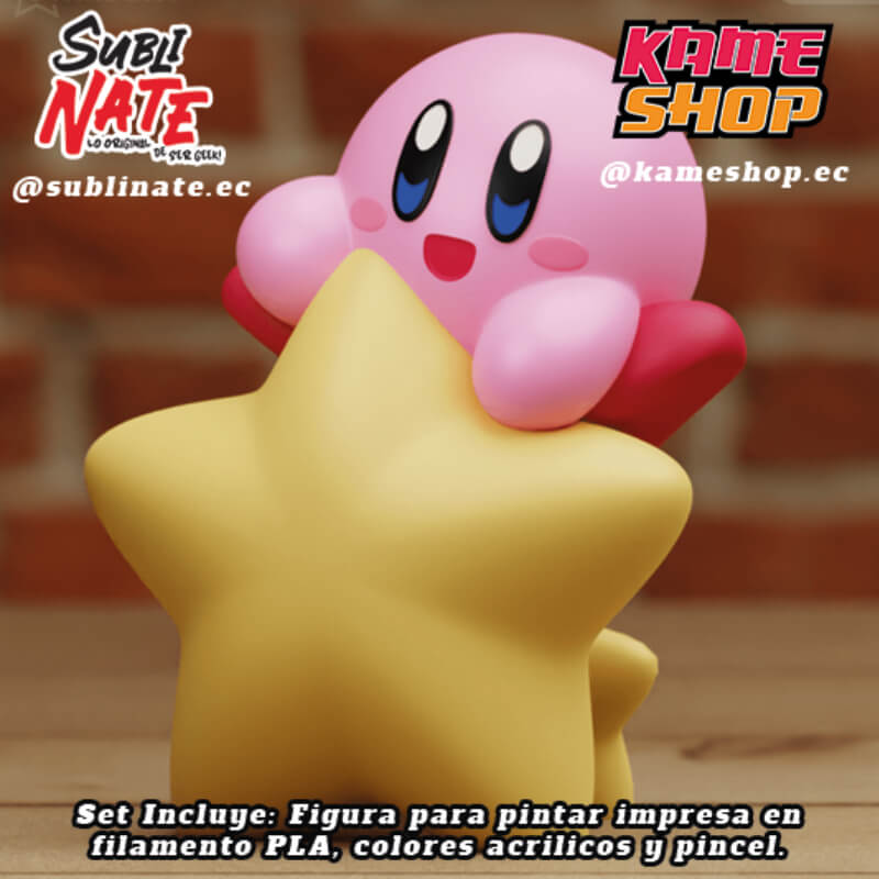 Kit para pintar Nintendo Kirby - Estrella