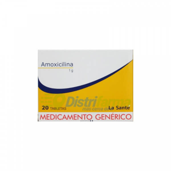 AMOXICILINA 1GR TABLETAS X 20*2