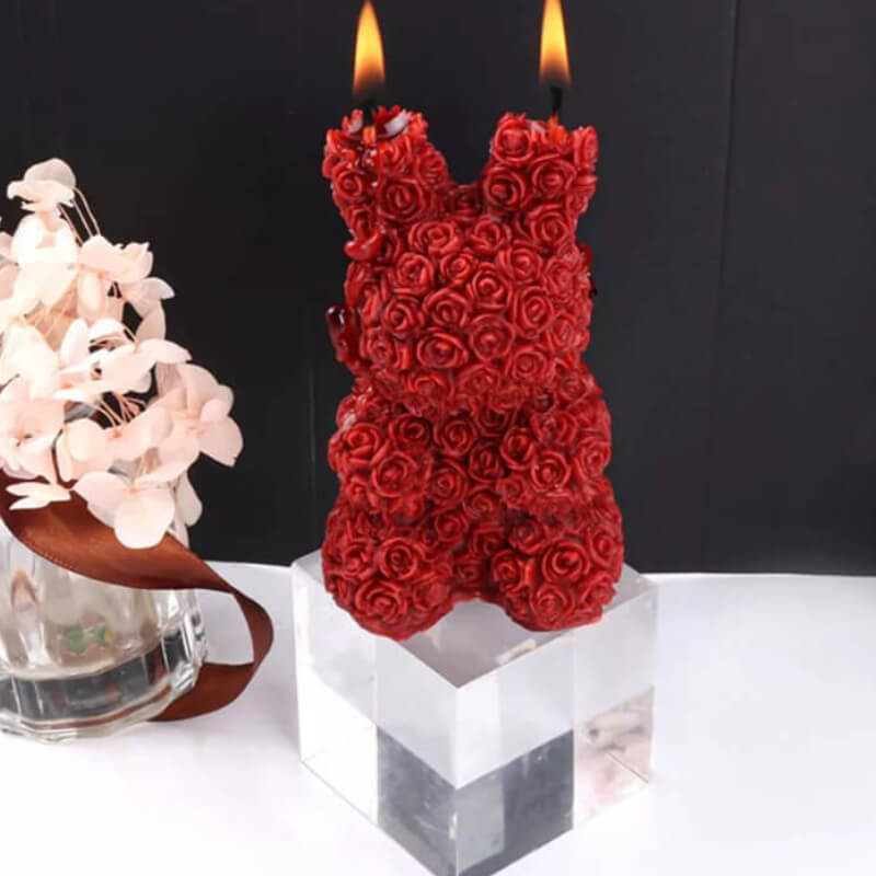 Diseño de conejo con flores