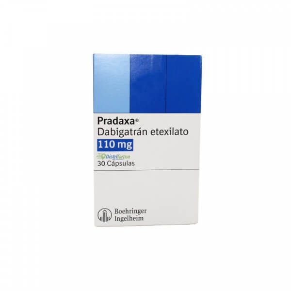PRADAXA 110MG CAPSULAS X 30*3