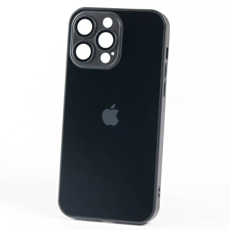 Estuche Glass 9D negro para Iphone 14 Pro Max