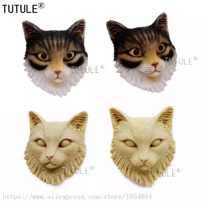 Molde de CABEZA GATO A