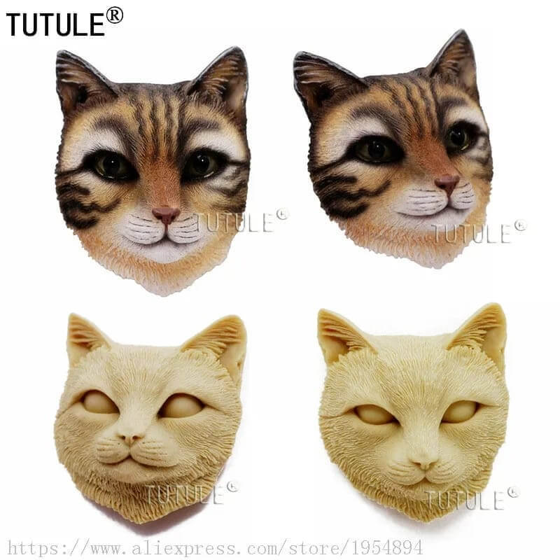 Molde de CABEZA GATO B