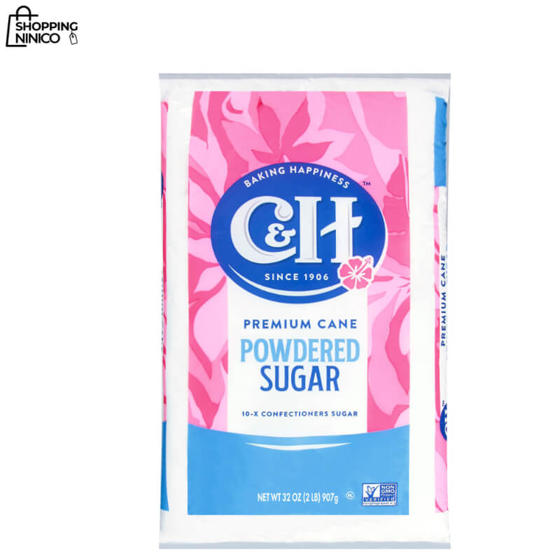 C&H® Azúcar Glas - Para un Acabado Sedoso en Tus Recetas, Libre de Gluten