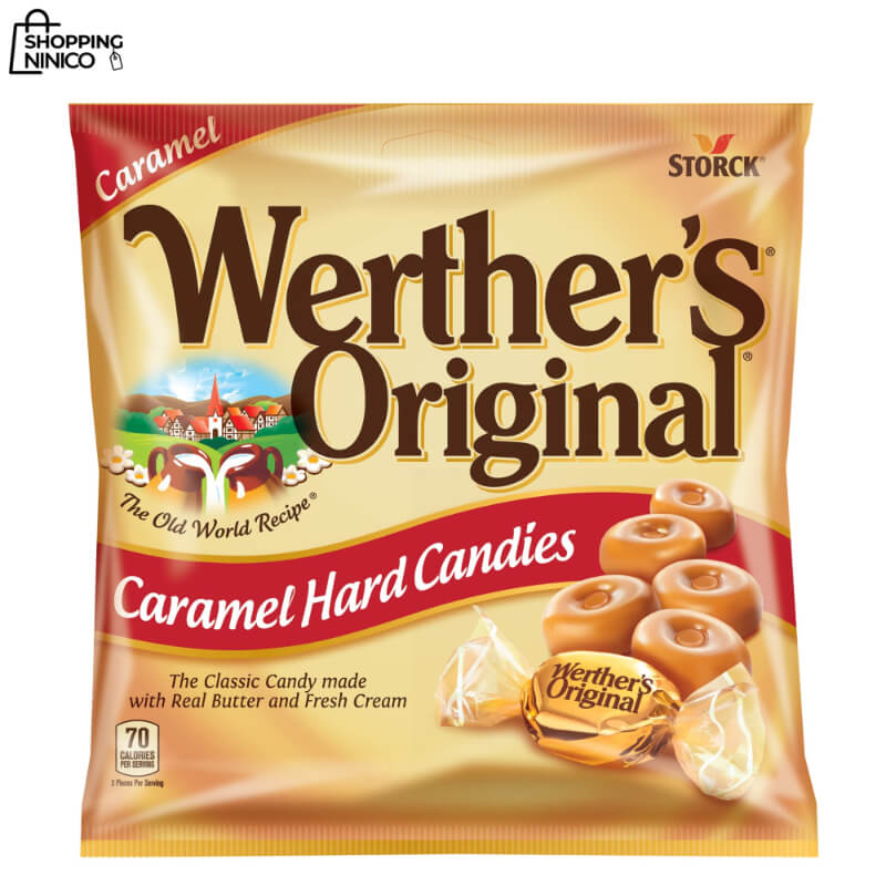 Caramelos Duros WERTHER'S ORIGINAL, Bolsa de 2.65 Onzas