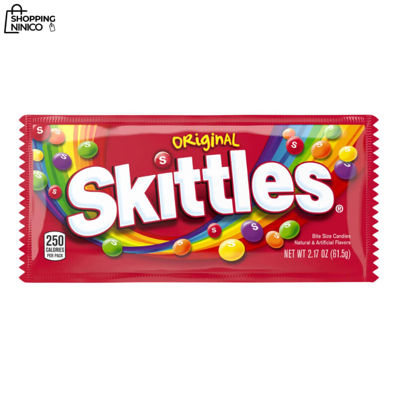 Skittles Original Bite Size Candies 2.17 OZ (21.5 G)