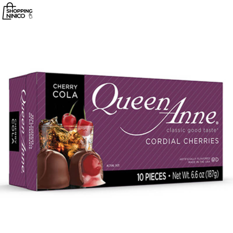 Cerezas Cordiales Cherry Cola de Queen Anne en Chocolate con Leche - 6.6 oz
