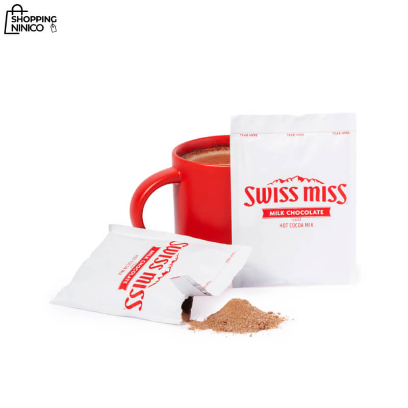 Swiss Miss® Chocolate Caliente con Malvaviscos - Presentación Individual, 100% Cacao y Sin Gluten