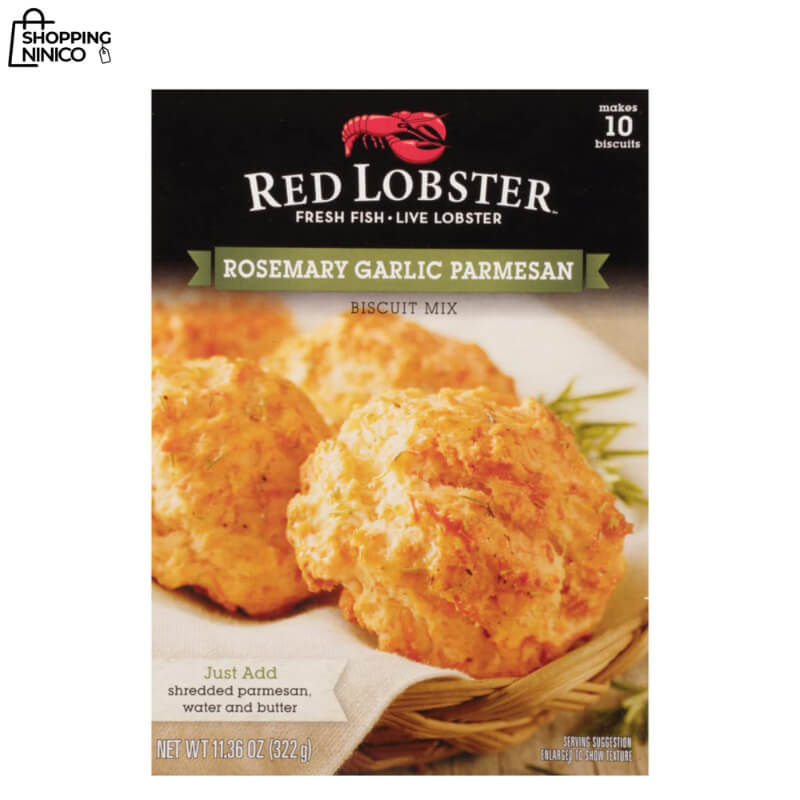 Mezcla para Biscuits de Romero y Parmesano de Red Lobster - Caja de 11.36 oz para 10 Biscuits