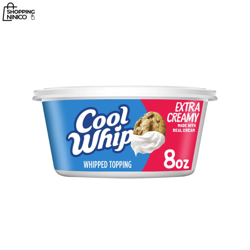 Kraft Cool Whip Extra Creamy - Cobertura Batida para Postres, 8 oz