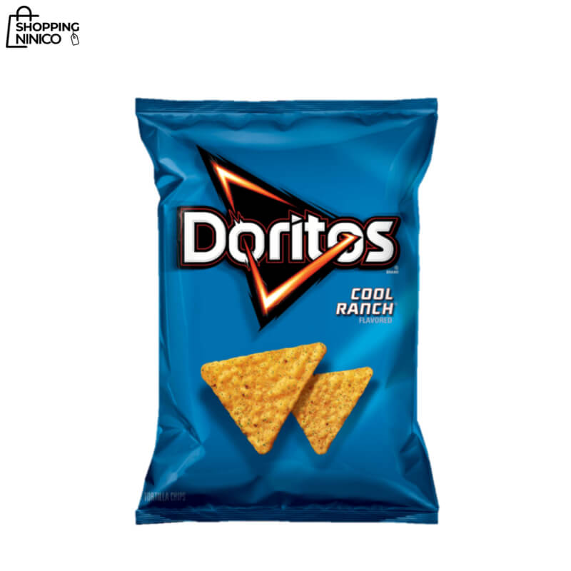 Doritos® Cool Ranch - Totopos con Auténtico Sabor a Aderezo Ranch para un Snack Distintivo