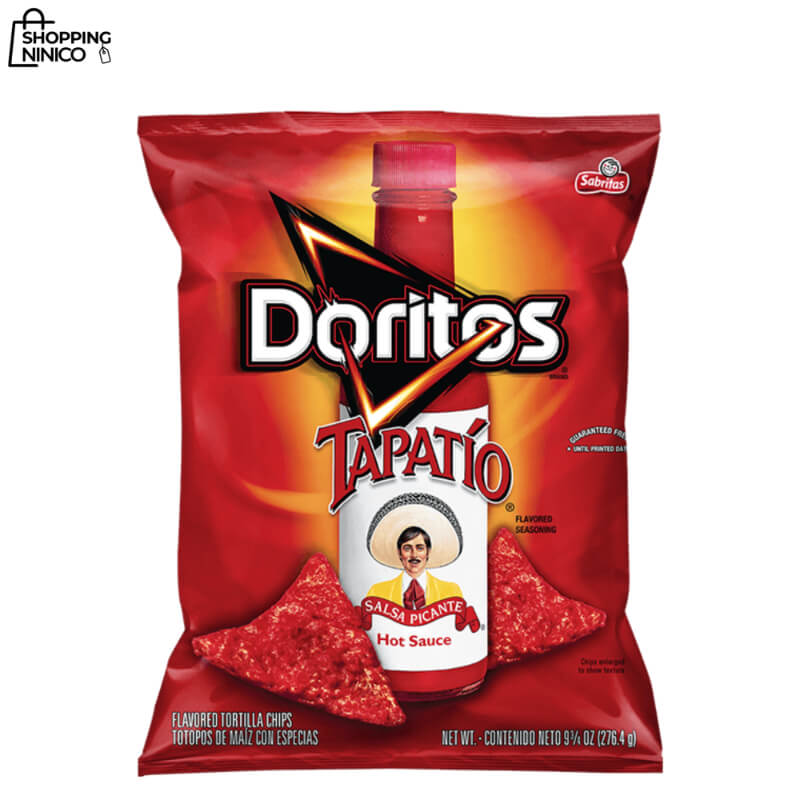 Doritos® Tapatío - Totopos con Sabor a Salsa Picante Auténtica para un Snack Intenso