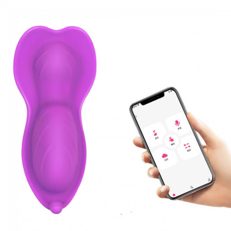Vibrador para panty con control remoto y aplicación