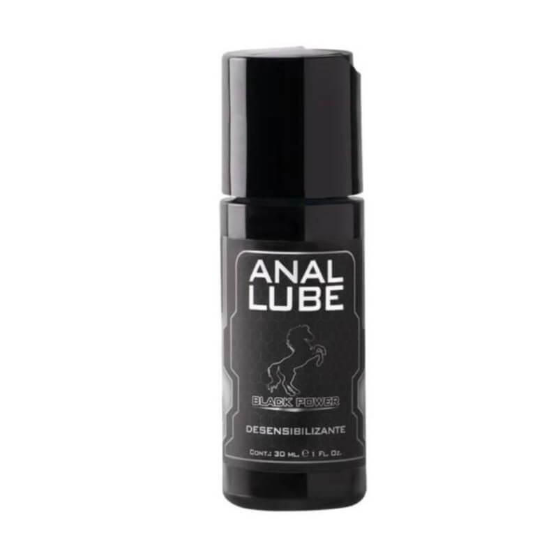 Lubricante desensibilizante Anal Lube Black Power - 30 ml