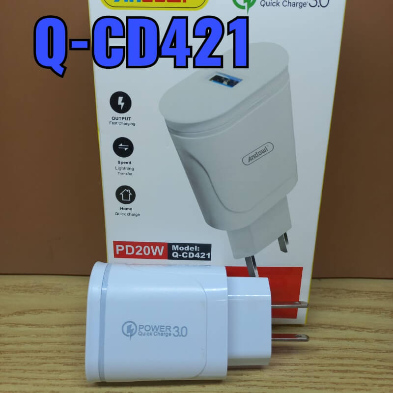 Cargador 1 USB 20W 5V - 3.0A