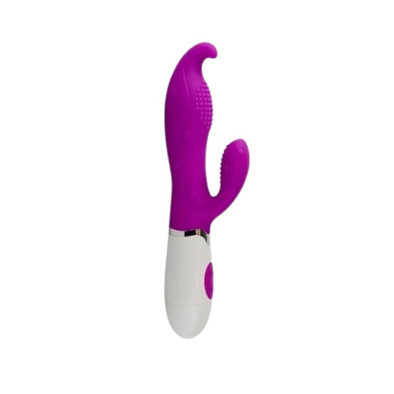 VIBRADOR PUNTO G CON ESTIMULADOR DE CLITORIS