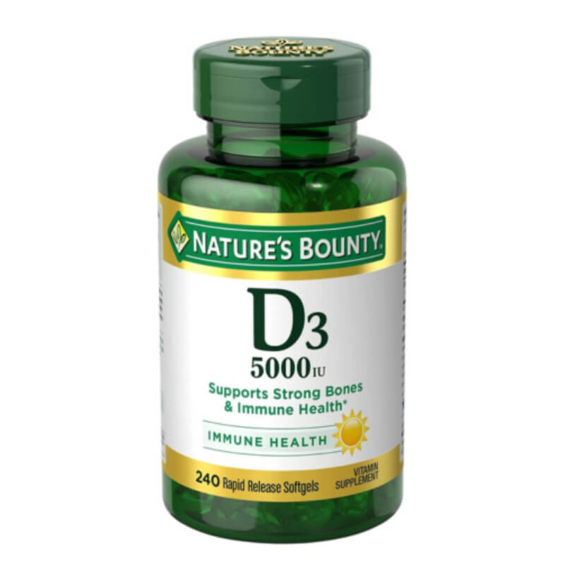 Nature's Bounty - Vitamina D3 para ayudar al sistema inmunológico