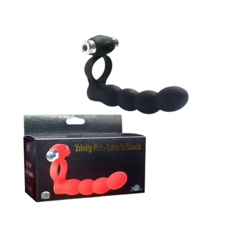 Anillo vibrador para doble penetración