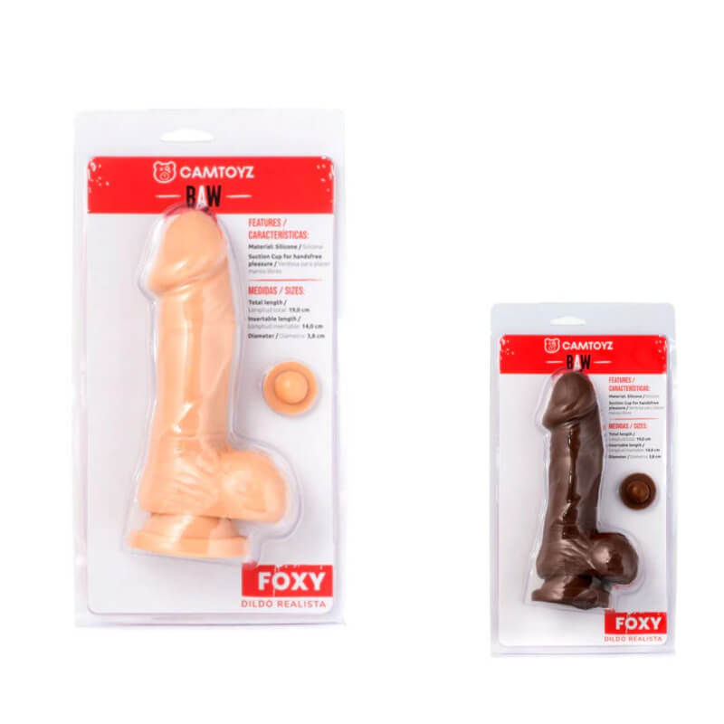 Dildo Realista Foxy 19 cm