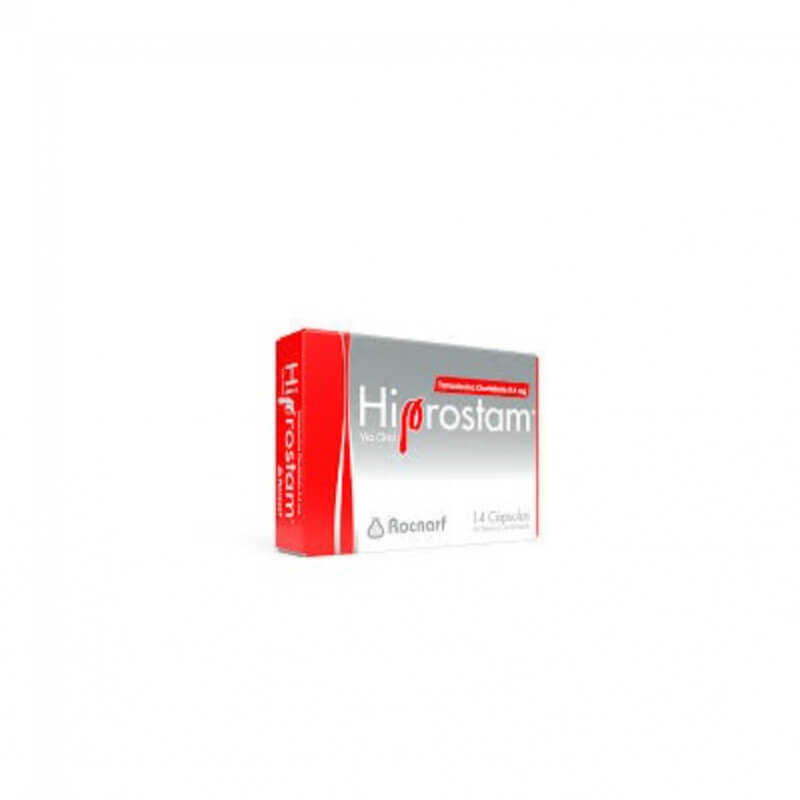 HIPROSTAM 0.4MG CAPSULAS X 14