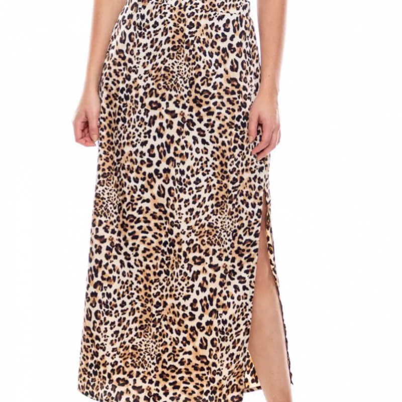 Falda Larga - Animal Print