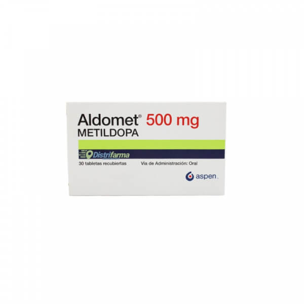 ALDOMET 500MG TABLETAS X 30