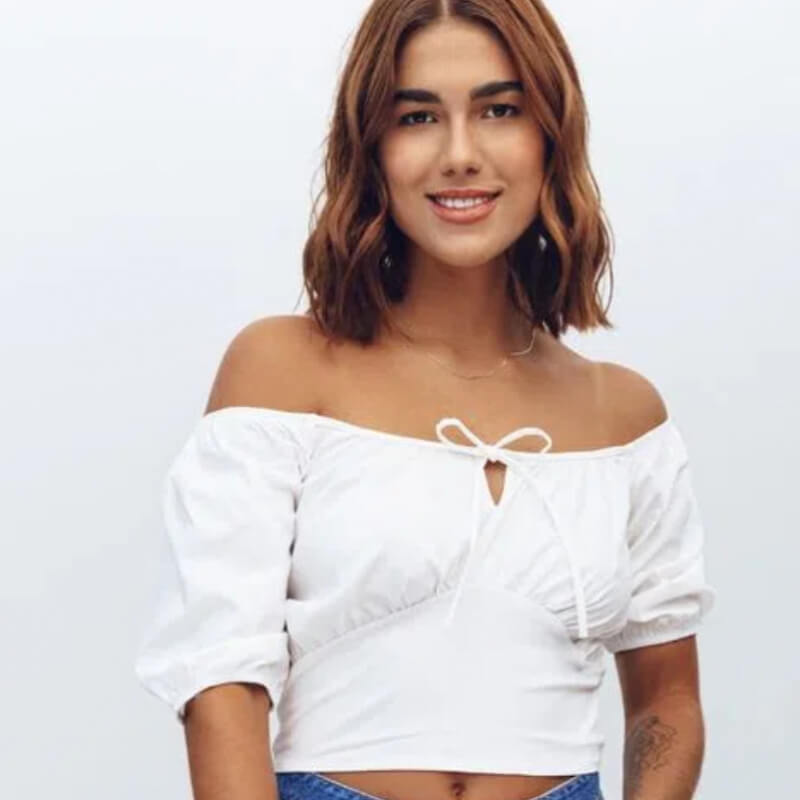 CropTop - Horc Manga Corta Ajustada