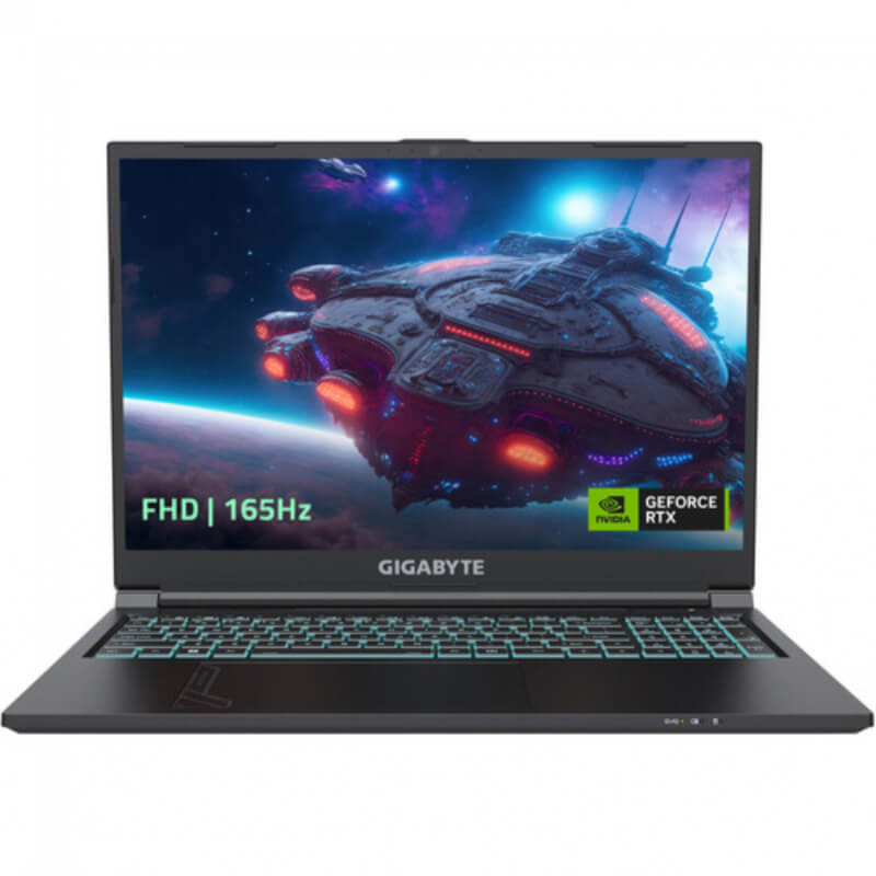 Gigabyte G6 KF-G3LA853SH 17-12650H 16GB 512GB 15.6Inch RTX-4060-8GB W 11-Home Bl