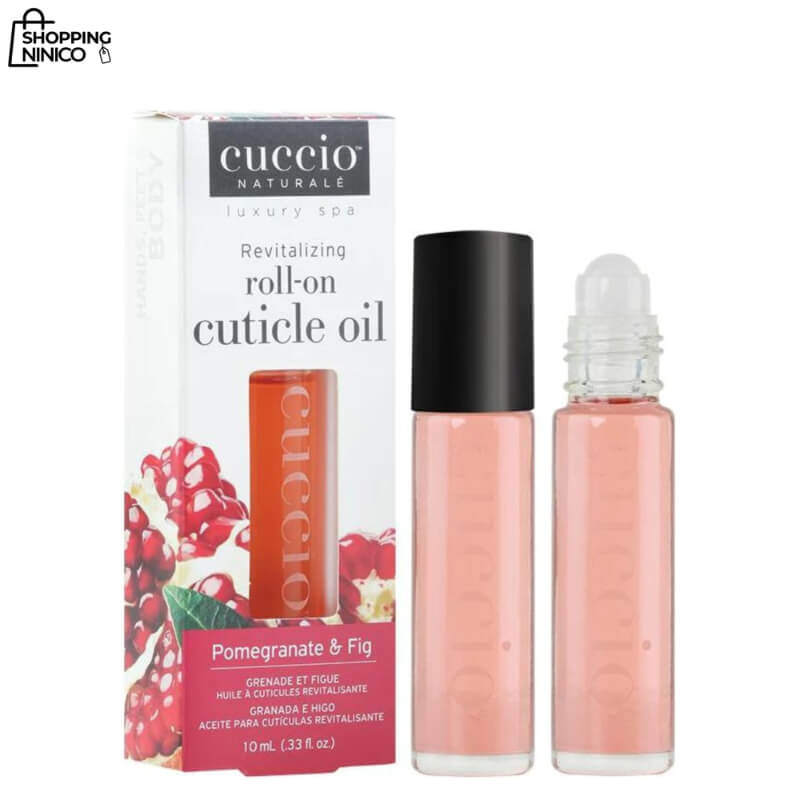 Cuccio Roll-On Aceite Revitalizante para Cutículas - Nutrición y Hidratación Profunda con Miel y Vitamina E - Tamaño de Viaje Recargable