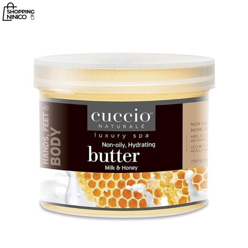 Cuccio Naturale Butter Humectante Leche y Miel 26 oz - Hidratación Intensa y Duradera para Piel Suave y Sedosa