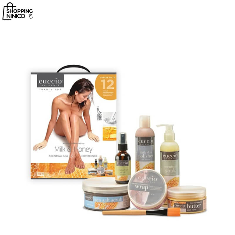 Kit Básico de Manicura/Pedicura Cuccio Naturale - Experiencia de Spa Completa con Tratamientos Aromáticos