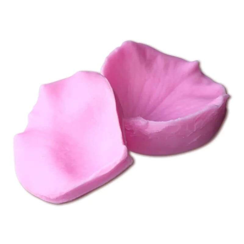 Molde de silicona VEINER DE PETALOS DE ROSA para uso en porcelana fría, fondant, polymer.