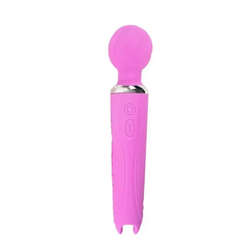 VIBRADOR URSULA HITACHI MASAGEADOR 2 EN 1 CON ESTIMULADOR - PRODUCTO RECARGABLE