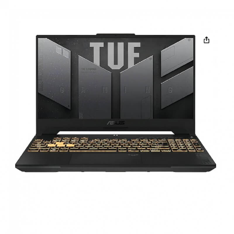 PORTATL ASUS TUF F15 INTEL CORE I7-12700H, 16GB DDR4 RAM , 1TB M2 PARA JUEGOS, PANTALLA FHD DE 15.6 PULGADAS TIPO IPS FHD 144HZ, NVIDIA GEFORCE RTX 4