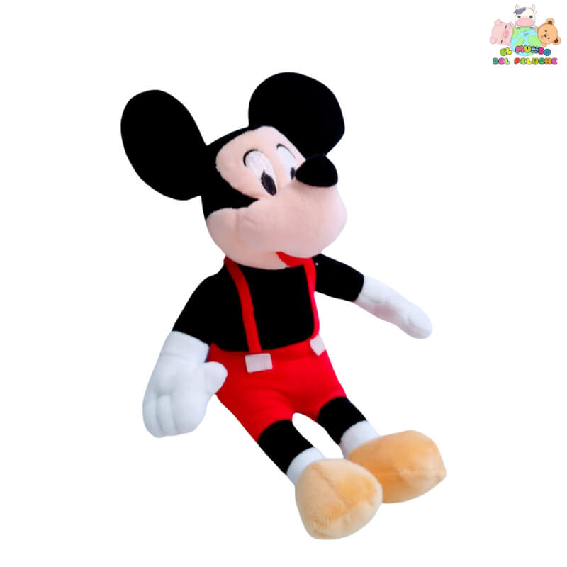 Peluche Mickey #3 Ratón Carismático – Gran Tamaño y Ojos Expresivos – 53cm – El Mundo del Peluche