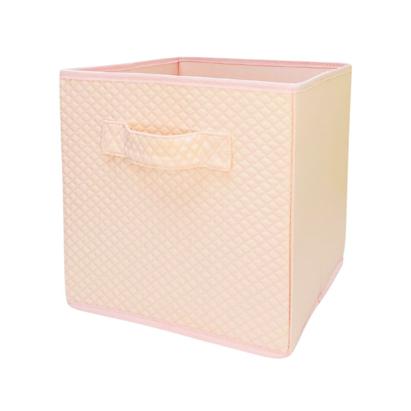 Caja Organizadora Coral pastel acolchado