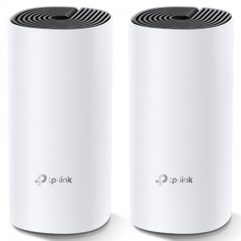 ROUTER TP-LINK DECO M4 (2-PACK) SISTEMA WIFI DE MALLA AC1200, QUALCOMM CPU, 867MBPS 5GHZ