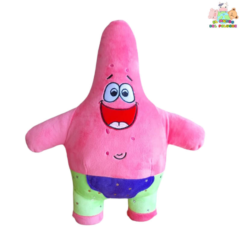 Patricio Estrella #2 Peluche – Inspirado en Bob Esponja | 38 cm – El Mundo del Peluche